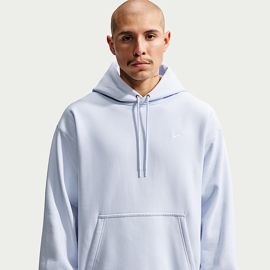 Nike Solo Swoosh Men's Fleece Pullover Hoodie. Nike.com